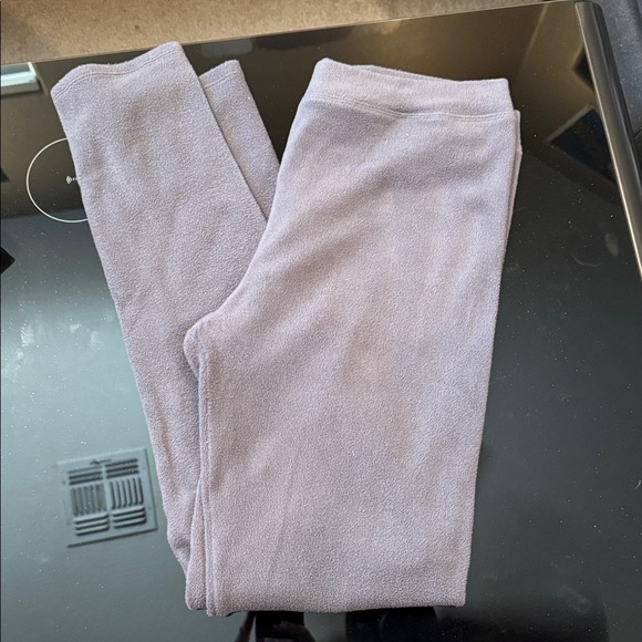 Cuddle Duds Gray Fleece Pants - Picture 1 of 3